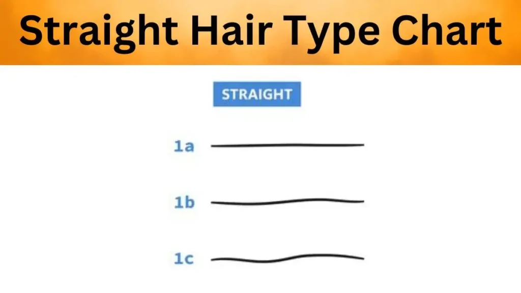 Straight Hair Type Chart